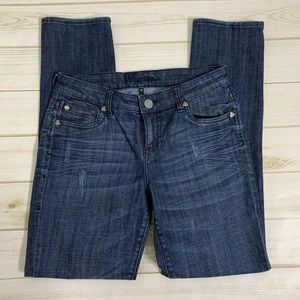 Distressed denim jeans by Kut from the Kloth